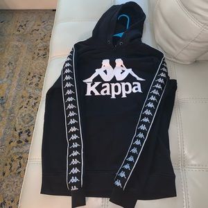 Black kappa hoodie